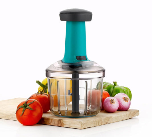 Manual Hand Press Vegetable Chopper for Kitchen Cutter to Cut Onion, Salad, Tomato, Potato, Food & Vegetable Chopper